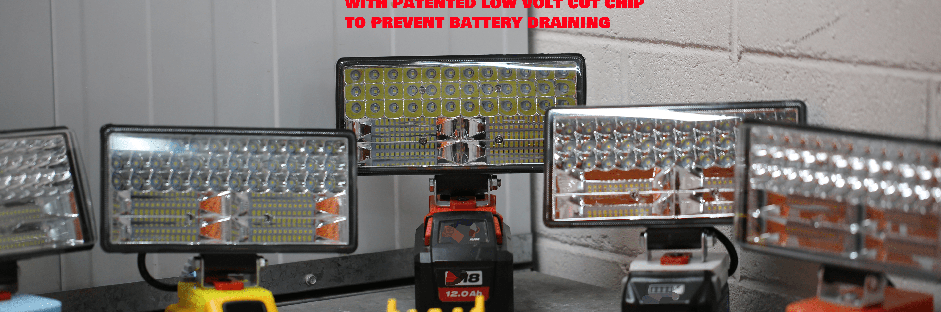 For Milwaukee Work Light 18v M18 Worksite Light Torch Camping Light 8400LM 84 LEDS