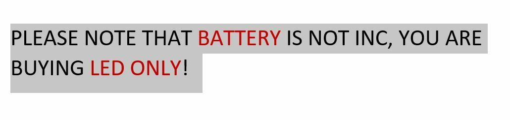 Makita 18v Battery Adapt Light Work Light Flood Spot Light Torch Flash light