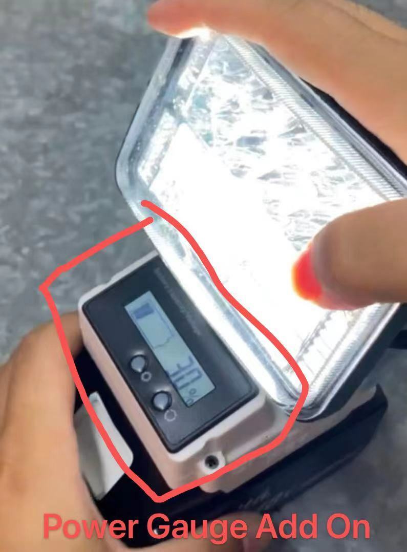 For Makita Work Light 18 LEDS 1800LM Torch camping Flood Light Low Volt Protect LED