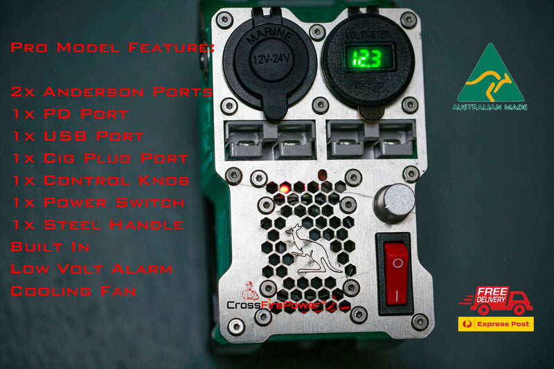 CrossFirePower 18V 12V Power Supply PRO Model DIY Project