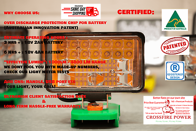 Makita DML812 18V Li-ion Cordless LED Long Distance Flashlight Torch (Body Only) | | Ireland - Foto 2