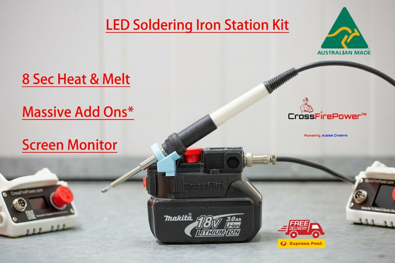 Makita soldering station/iron 18v portable Cordless USB Port T12 console Solder