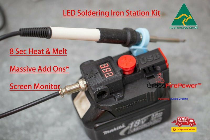 Makita soldering station/iron 18v Cordless portable T12 Soldering Iron Station