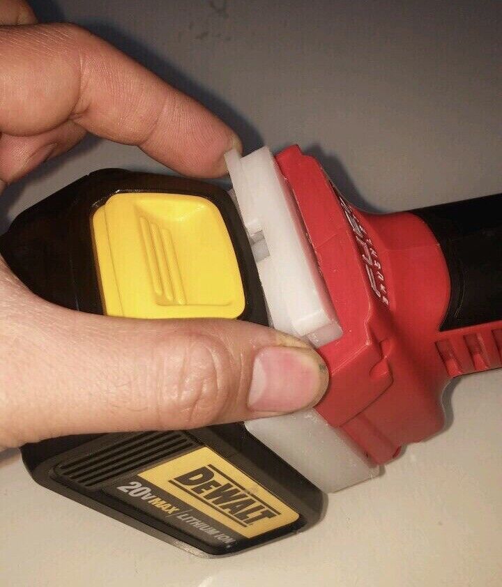 For Milwaukee Tool ADAPTOR 18V To DeWalt 18V Battery Adapter Converter Power