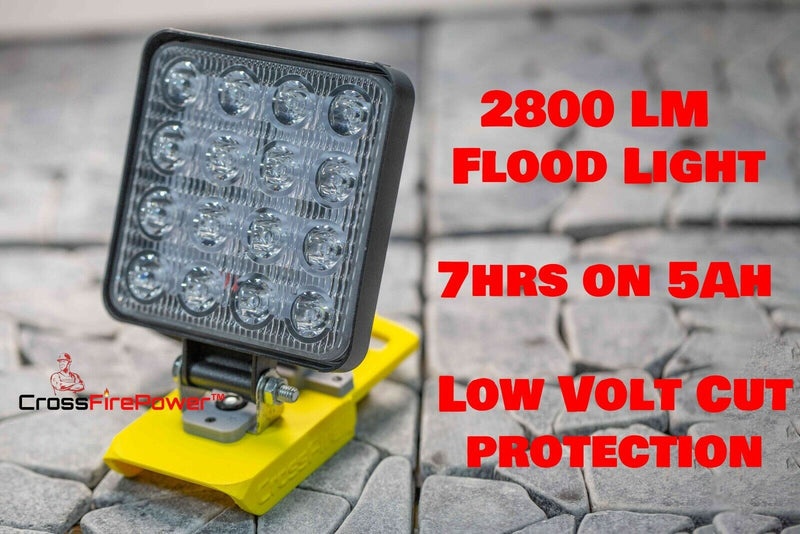 DeWalt 18v LED Work Light Torch Flood Light Spotlight Campaign LED 18v 20v Light