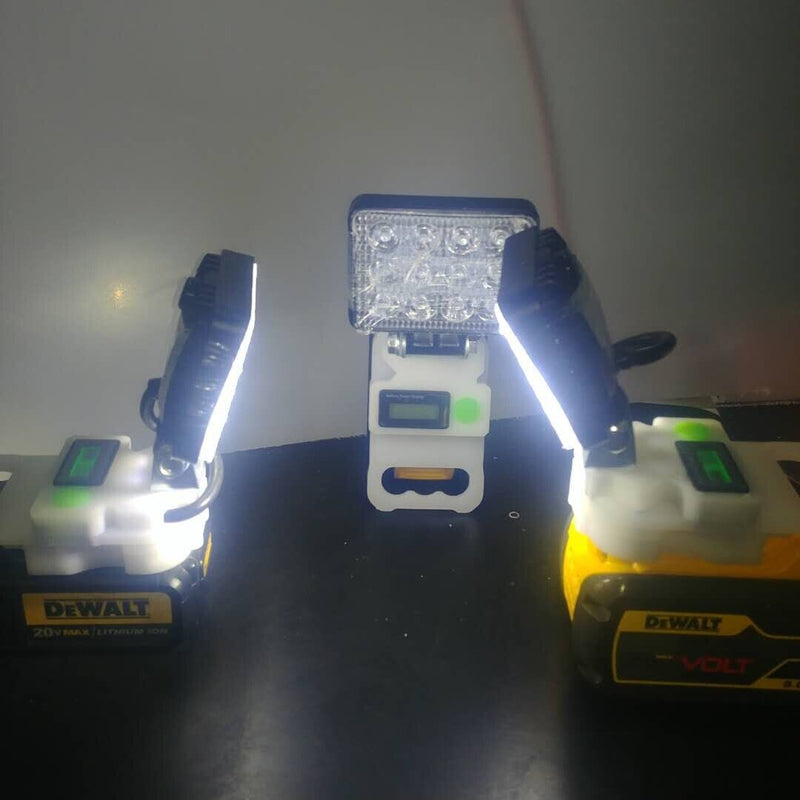 DeWalt Light Work Light Flood Spot Light Torch for DeWalt 18v battery 20V LED