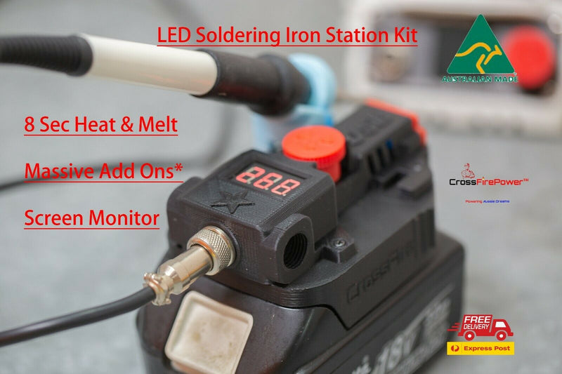 Makita soldering station/iron 18v portable Cordless USB Port T12 console Solder