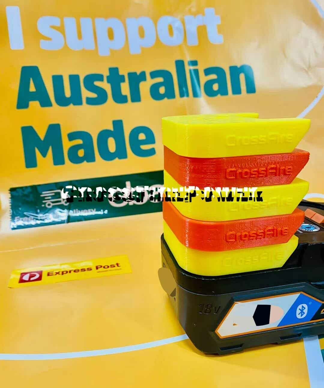 5x AEG 18v Battery Holder Mount Storage Bracket 5 Years Warranty Mel S ...