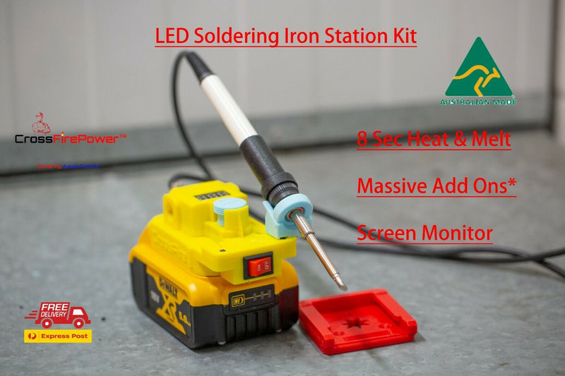 Dewalt 18V portable Soldering Iron for 18v battery Cordless Soldering station