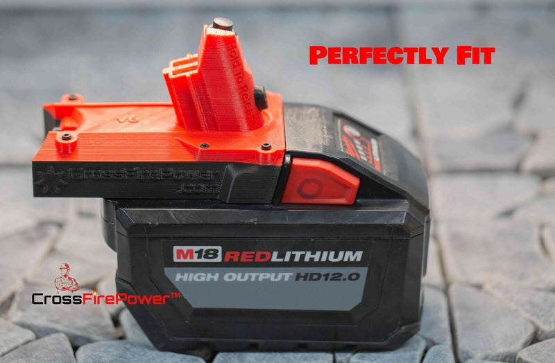 Milwaukee M18 Battery Adaptor to Dyson V6 Animal Absolute Vacuum Battery Adapter