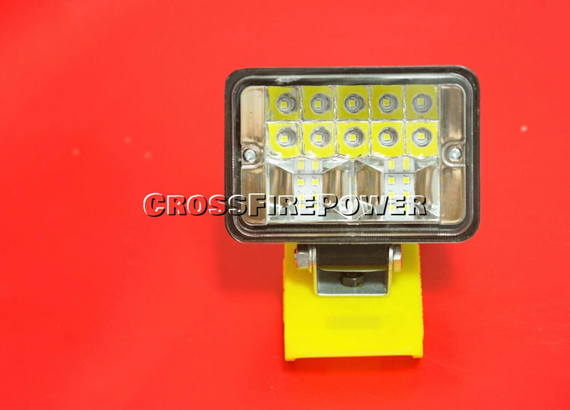 2400LM Dewalt Focus Flood Light for 18V 20v Dewalt battery Work Light Torch LED