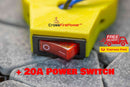 Dewalt Adapter 18v DIY Project Battery Adapter BASE With Power Switch Up To 20A