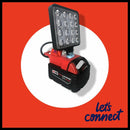 22V Li-ion LED Work Light Torch Workshop Flashlights Camping for Hilti Battery