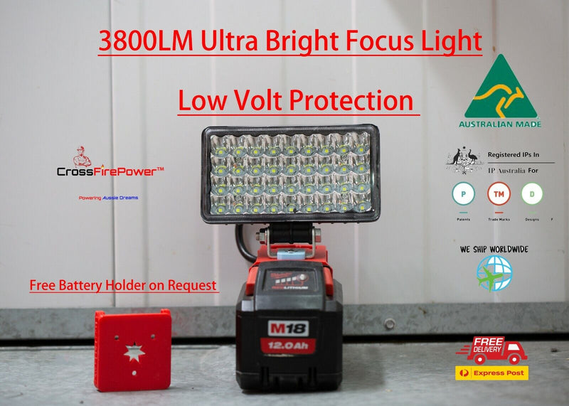 Milwaukee light spot Focus M18 Light for 18V Li-Ion Battery Work Light TORCH