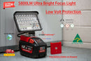 Milwaukee light 18v Flood Focus Light LED Work Camping Light 5400LM 51 LEDS