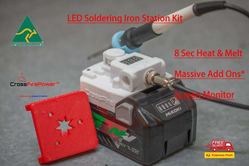Hitachi Hikoki Soldering Iron 18v/36v T12 Soldering station Multi volt battery